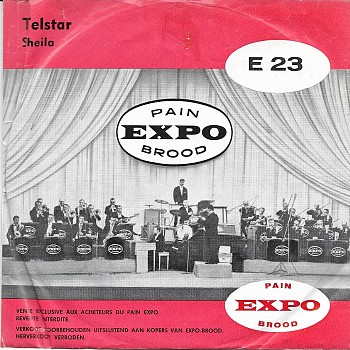 foto van E 23 Telstar van EXPO '58 brood 