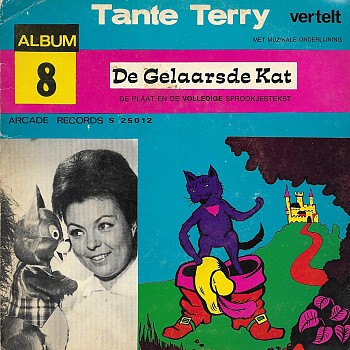 foto van Album 8 De gelaarsde kat (rode band) van Tante terry